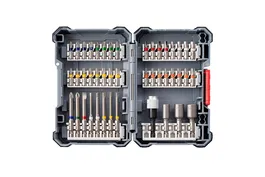 Bosch Pick & Click Extra Hard Screwdriver Bits Mixed Set, 44-piece.