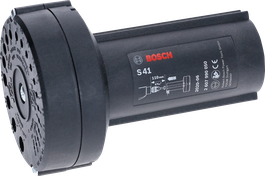 Bosch S41 drill bit sharpener for precise bit regrinding.