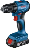 Bosch GSR 185-LI cordless drill with carrying case.