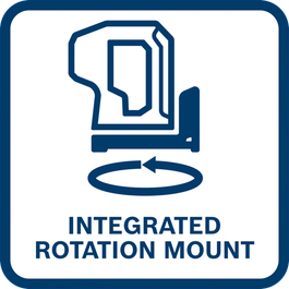 Integrated rotation mount