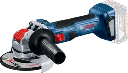 Bosch GWX 180-LI cordless angle grinder with X-LOCK.