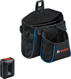 Bosch tool pouch set with magnetic holder.