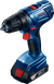 Bosch GSR 180-LI cordless drill with 18V battery.