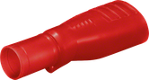 Bosch red protector attachment for tool safety.