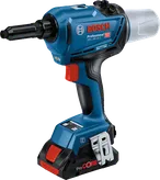 Bosch cordless 18V rivet gun.