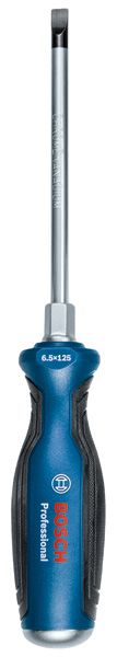 Screwdriver SL6.5 Bosch screwdriver SL 6.5x125 with ergonomic handle.