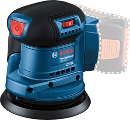 Bosch GEX 18V-LI cordless random orbit sander.