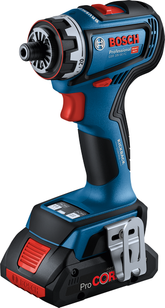 Bosch GSR 18V-90 FC cordless drill with brushless motor.