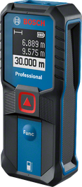 Bosch GLM 30-23 laser measure with digital display.