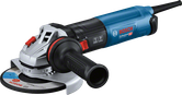 Bosch GWS 17-150 S angle grinder with side handle.