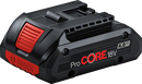 Bosch ProCORE 18V 4.0Ah battery pack.