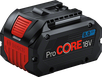 Bosch ProCORE18V 8.0Ah rechargeable battery pack.