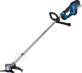 Bosch GFR 18V-23 cordless brushcutter with 8Ah ProCORE battery.