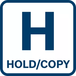 Hold and transfer measuring result 