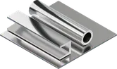 Stainless steel.
