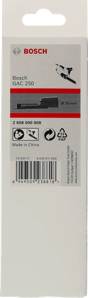 Vaccuum Adapter for GAC 250 Bosch vacuum adapter GAC 250 35 mm.