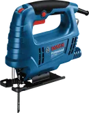 Bosch GST 680 jigsaw for precise curved cutting.
