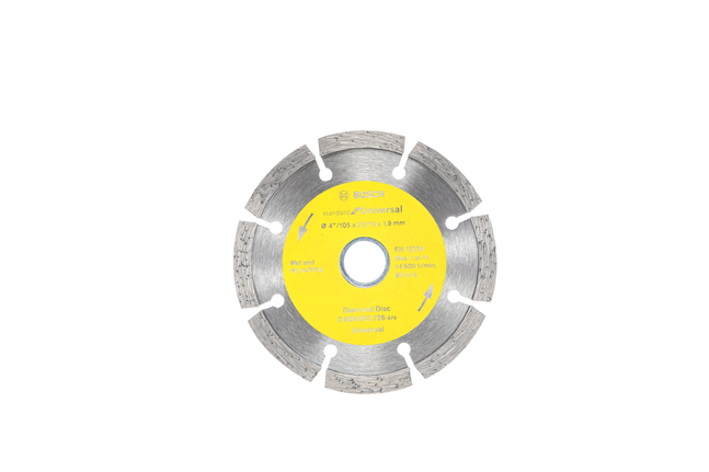 Bosch diamond cutting disc UPE standard for universal use.