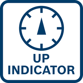 Up Indication function always points upwards