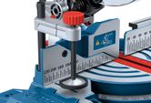 Bosch GCM 254 mitre saw with precise angle adjustment.