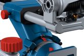 Bosch GCM 254 D mitre saw with precise angle adjustment.