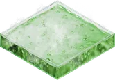Acidic material.