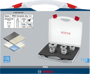 Bosch PRO Ceramic dry X-Lock Core Cutter Set, 5 pcs.