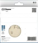 Bosch PRO F460 sanding sheet 125 mm grit 60 pack.