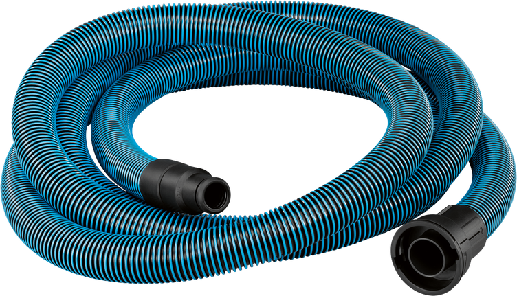 Bosch antistatic hose with bayonet lock, 5m length.