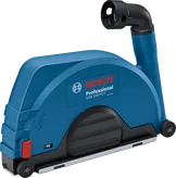 Bosch GDE 230 FC-T system dust extraction accessory.