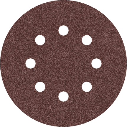 Bosch PRO E466 sanding disc 125mm 60 grit, 8 holes.