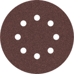 Bosch PRO E466 sanding disc 125mm 8 holes.