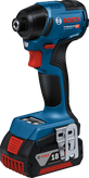 Bosch GDR 18V-220 C cordless impact driver.