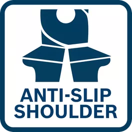 Anti-slip shoulder