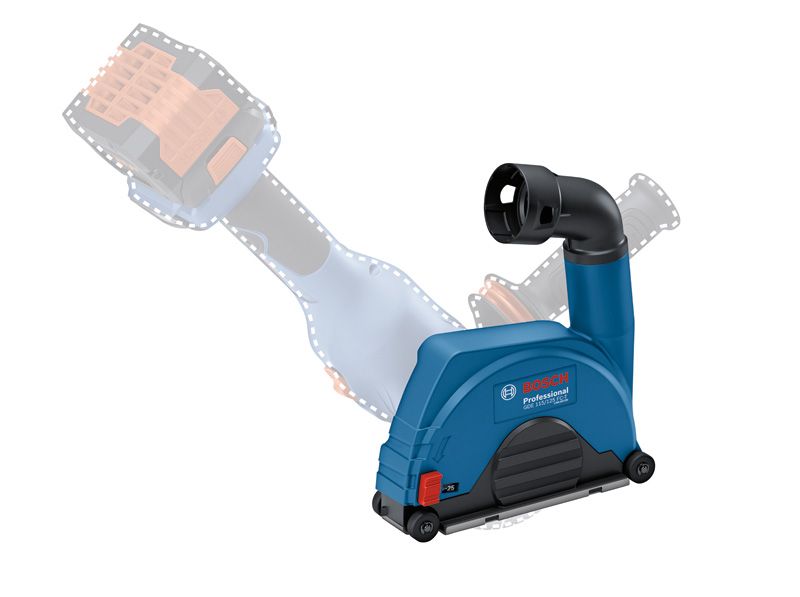 Bosch GDE 115/125 FC-T dust extraction guard for angle grinders.