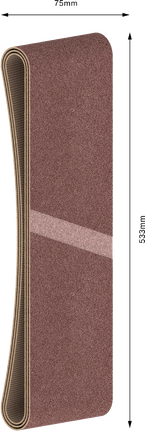 Bosch PRO X440 sanding belt 75x533mm G220.