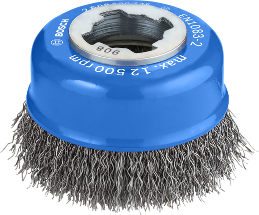 Bosch PRO Metal Clean X-LOCK cup brush 75 mm.