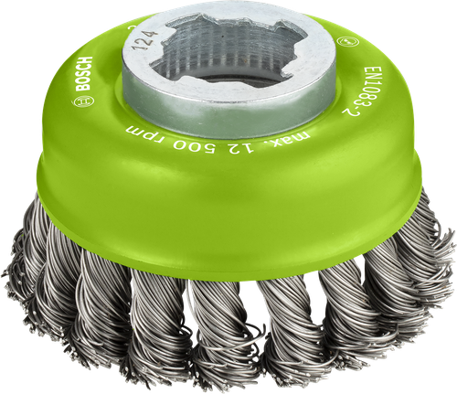 Bosch PRO Stainless Steel X-Lock Cup Brush 75 mm.