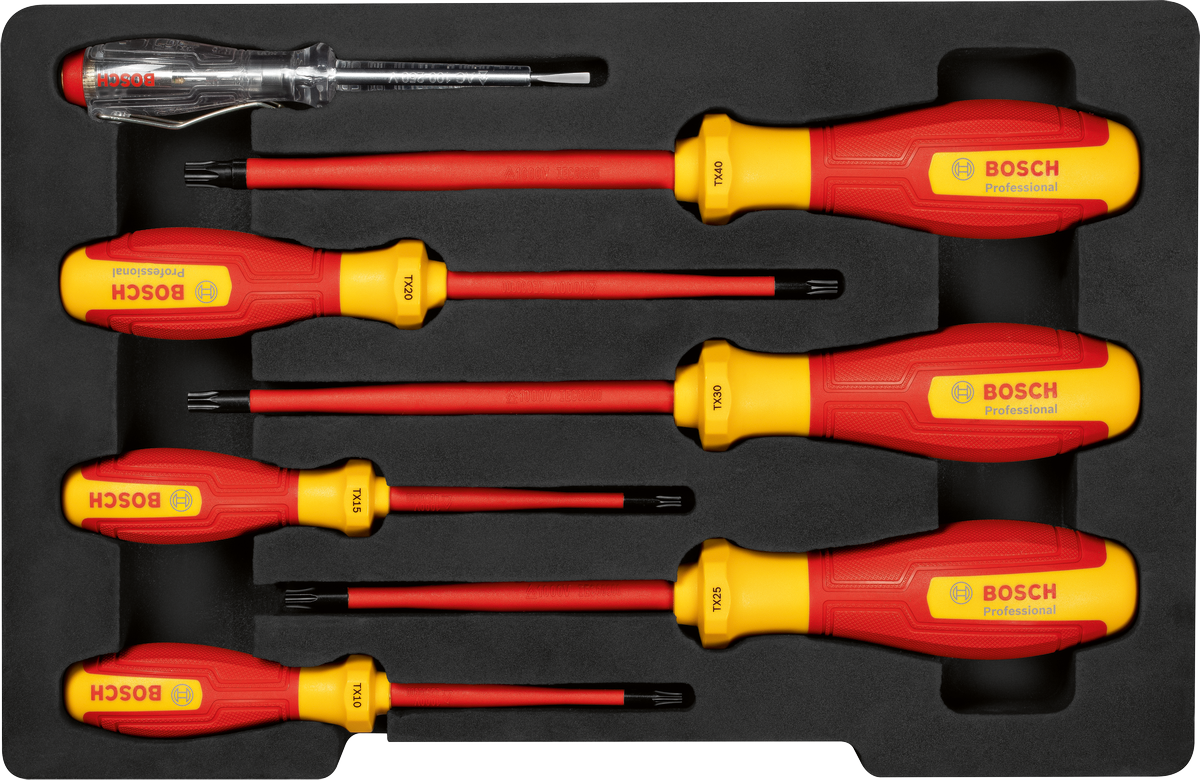 VDE Screwdriver Set, TX 7 pcs Professional 