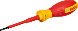 Bosch VDE SL2.5 insulated screwdriver for electrical work.