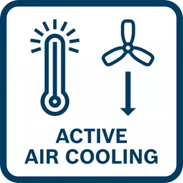 New active air cooling technology 3.0 that cools down batteries two times faster than its predecessor
