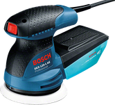 Bosch GEX 125-1 AE random orbit sander with microfilter.