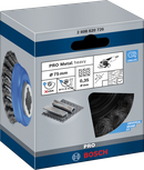 Bosch PRO Metal heavy X-Lock Cup Brush 75 mm for angle grinders.