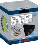 Bosch PRO Stainless Steel heavy X-Lock Cup Brush 75 mm.