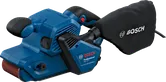 Bosch GBS 750 belt sander with dust bag.