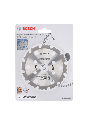 Bosch tungsten carbide circular saw blade for wood.