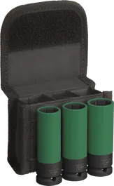 Bosch PRO Impact Socket Set with PET covers, 1/2 inch, 3 pcs.