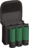 Bosch PRO Impact Socket Set with PET covers, 1/2 inch, 3 pcs.