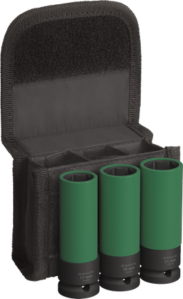 Bosch PRO Impact Socket Set with PET covers, 1/2 inch, 3 pcs.