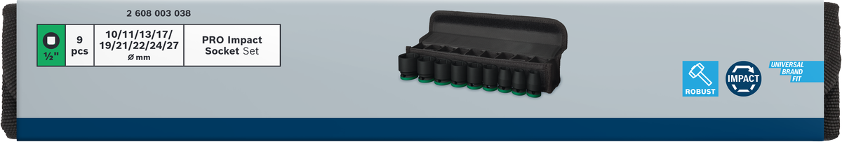 PRO Impact Socket Set